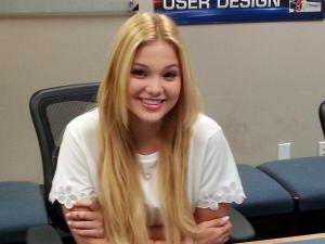 Vida Urbonas @VidaUrbonas  ·  13h Disney Channel star Olivia Holt from "I Didn't Do It" on 9news at 7:55am. 9news on Ch 20 due to French Open. @9NEWS 